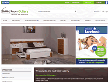 Tablet Screenshot of bedroom-gallery.com.au